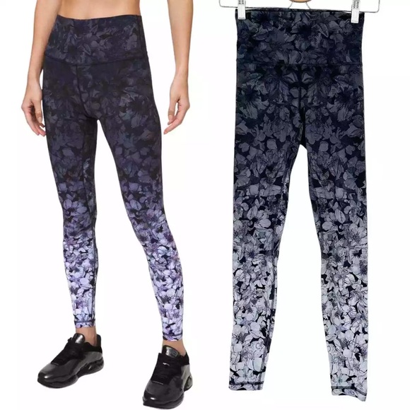 Lululemon align leggings purple floral size 2 - Picture 5 of 5